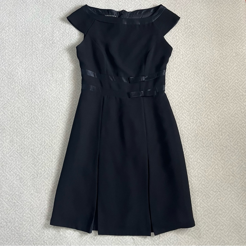 Spenser Jeremy Cap Sleeve Dress in Black